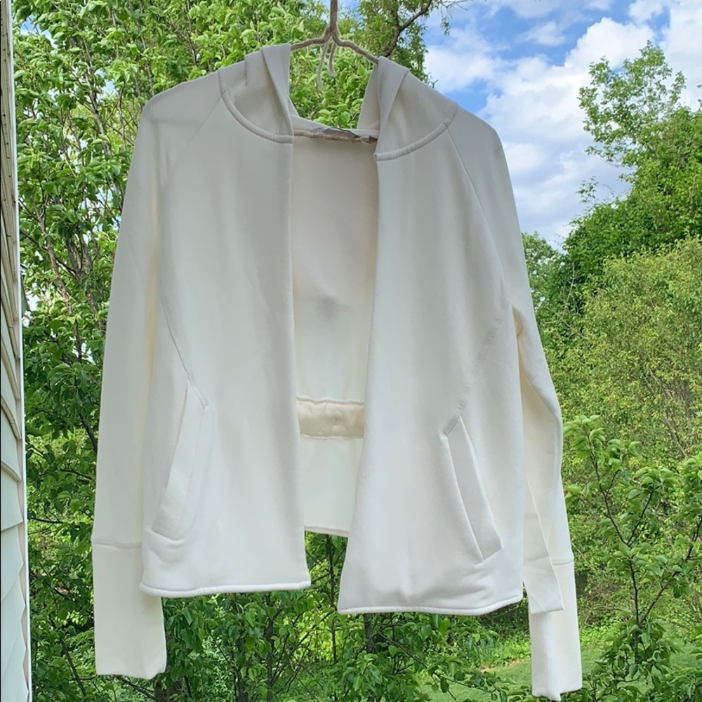 Hoodie sweatshirt cardigan